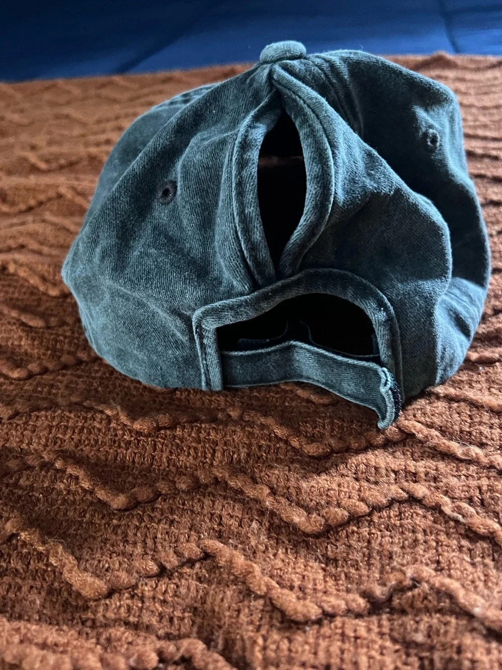 Mombie Baseball Cap - Washed Black Logo